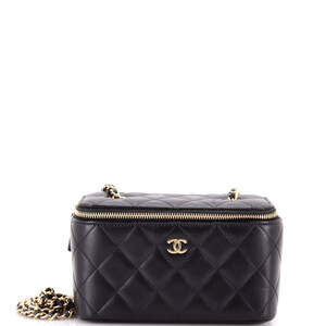 Chanel Classic Vanity Case With Chain #239902C45B